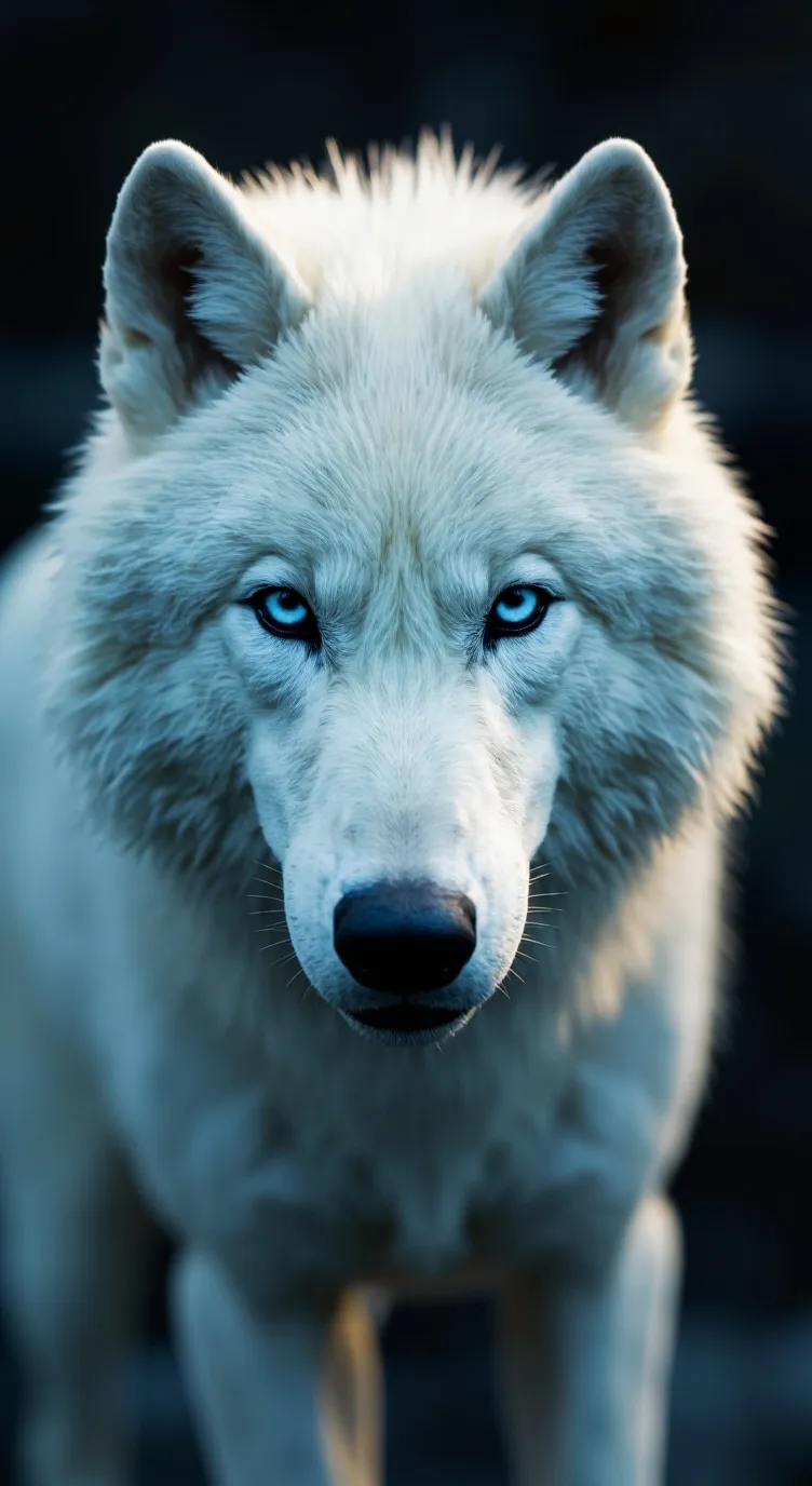 ai character: were wolf  background