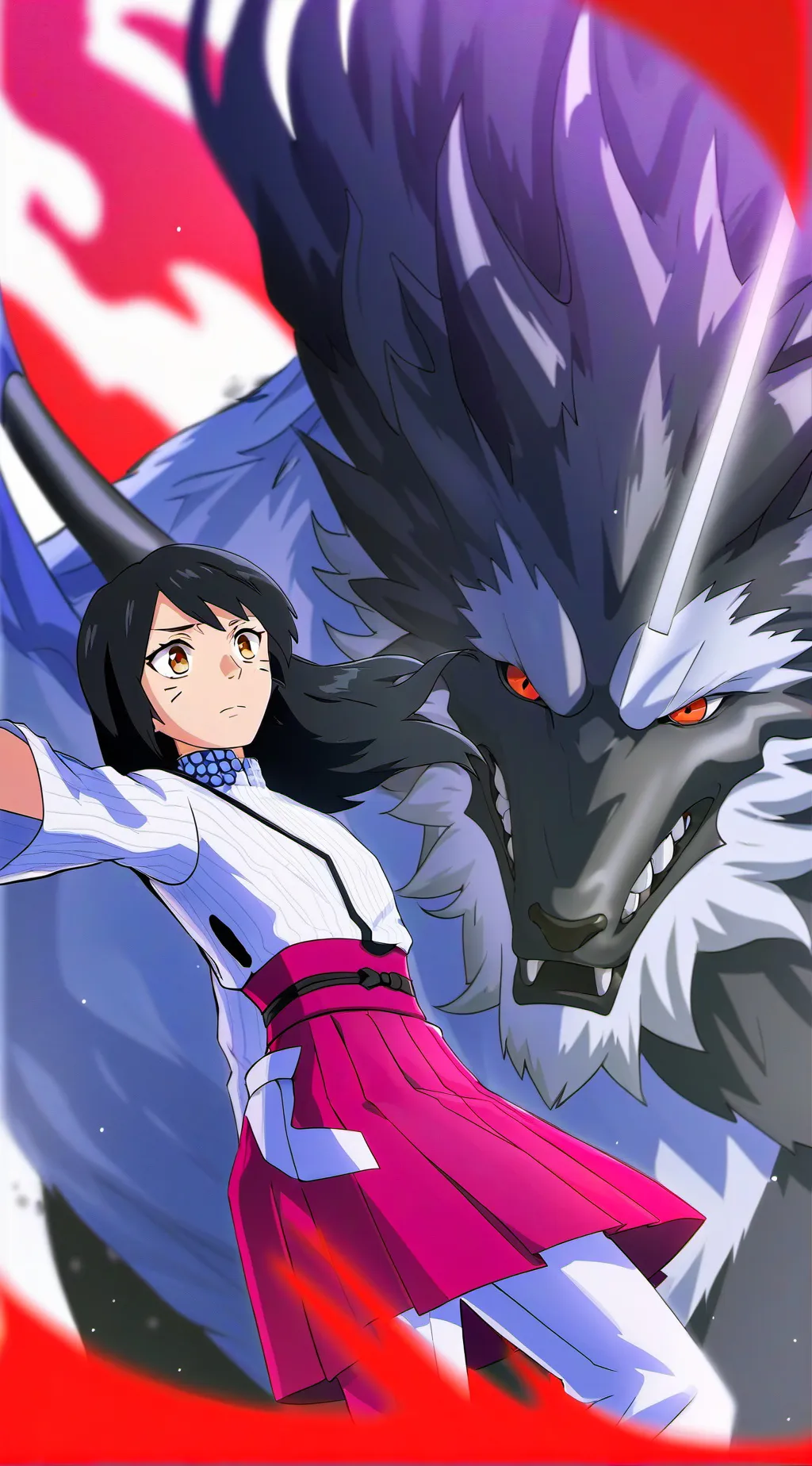 ai character: Eri and Dadawa background