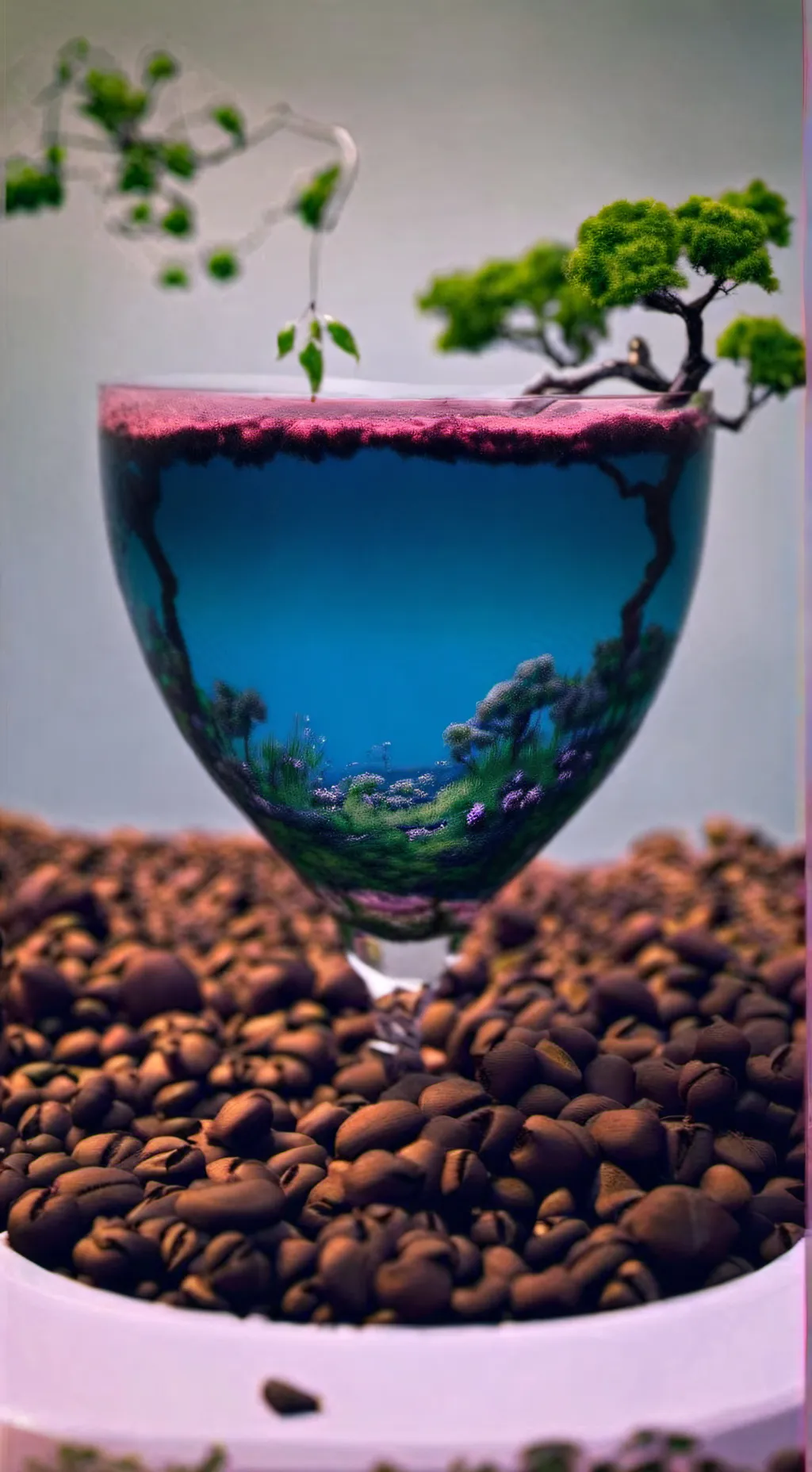 ai character: Thanos background