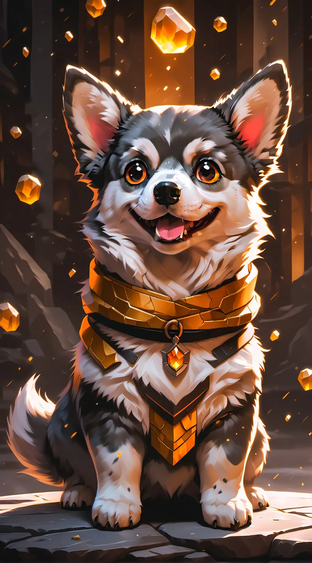 ai character: ✿dandy`s world☆ background