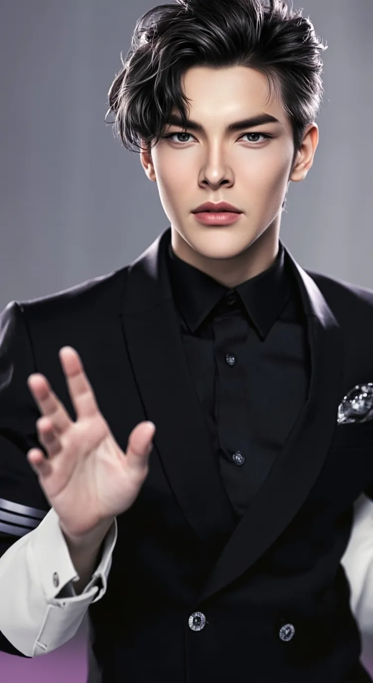 ai character: Castiel  background