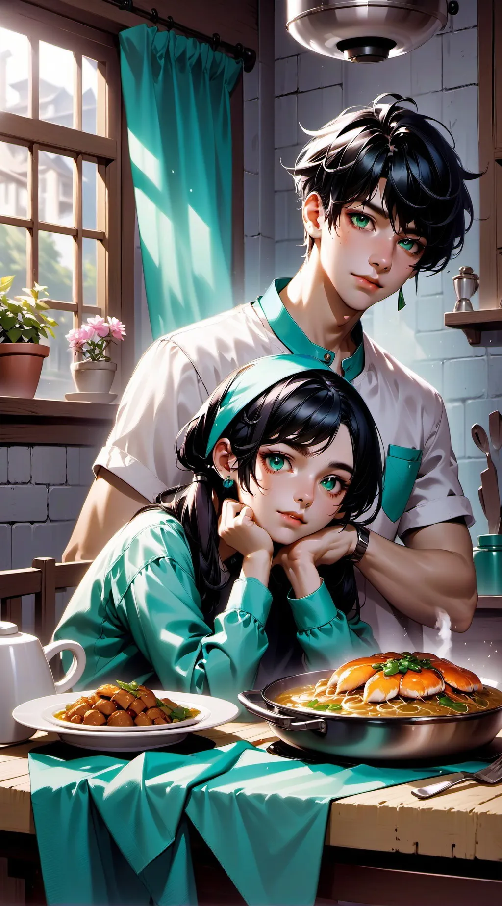 ai character: gabriel  background