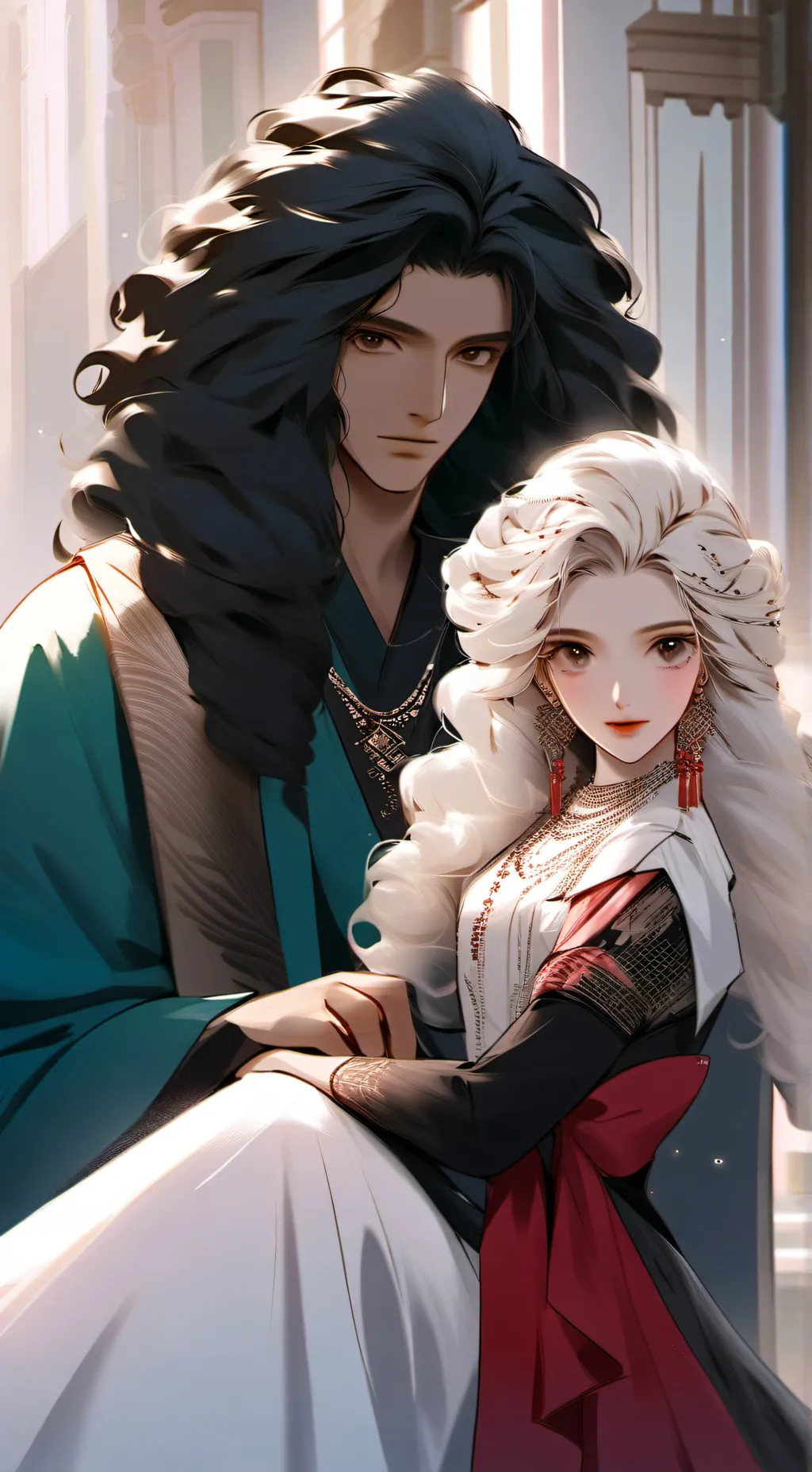 ai character: reble prinsess background