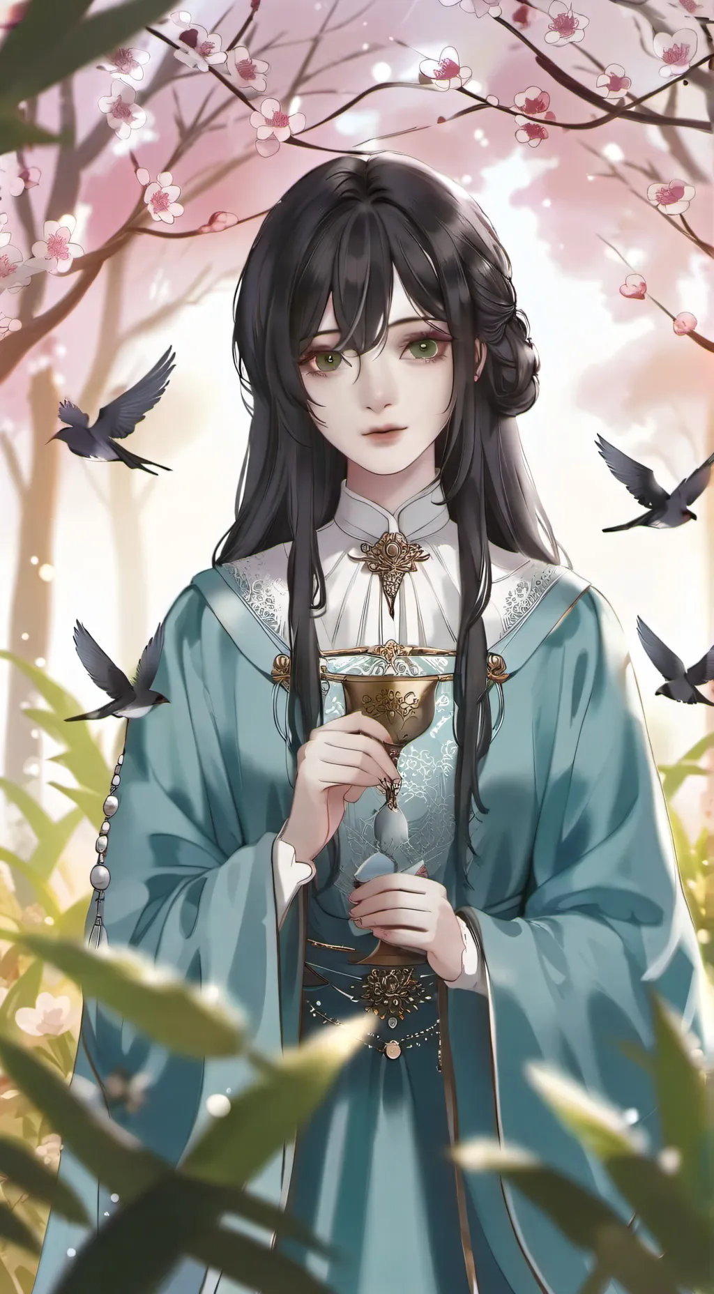 ai character: Toman ❤️🎀 background