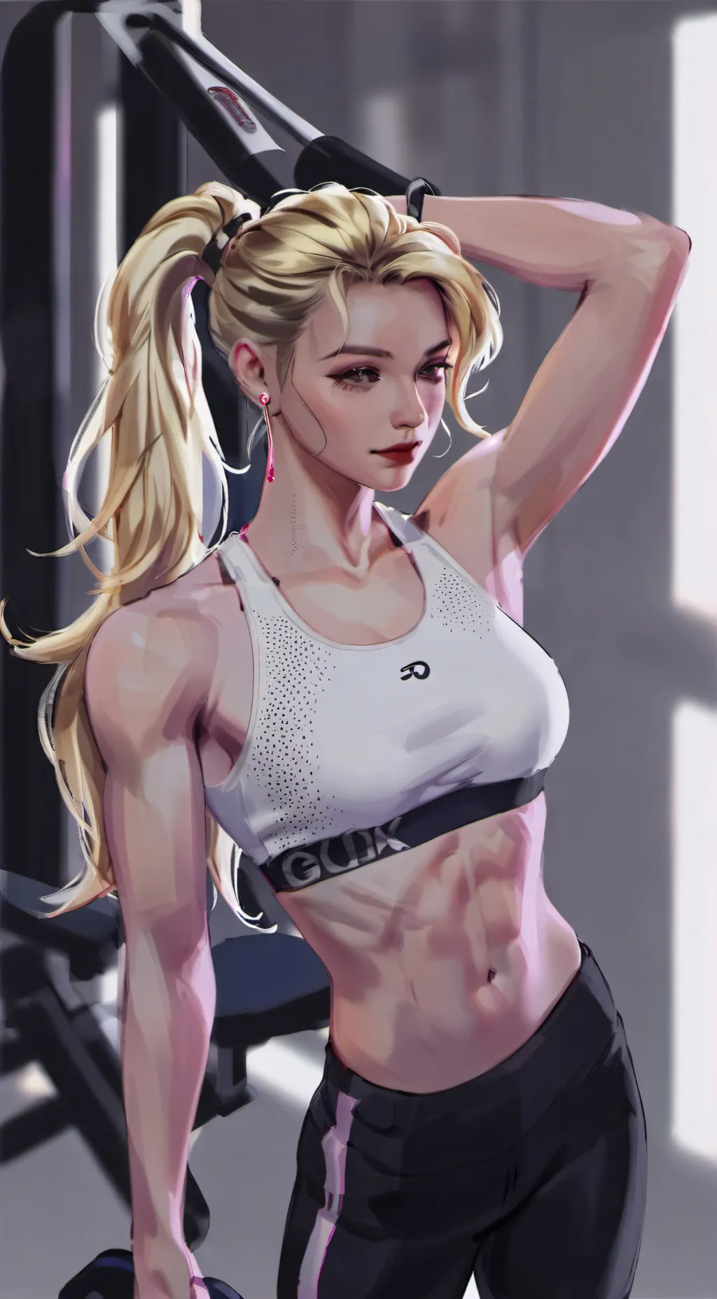 ai character: Olivia Cardi background