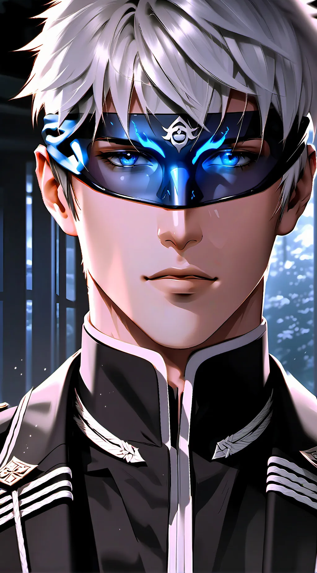 ai character: Satoru Gojo background