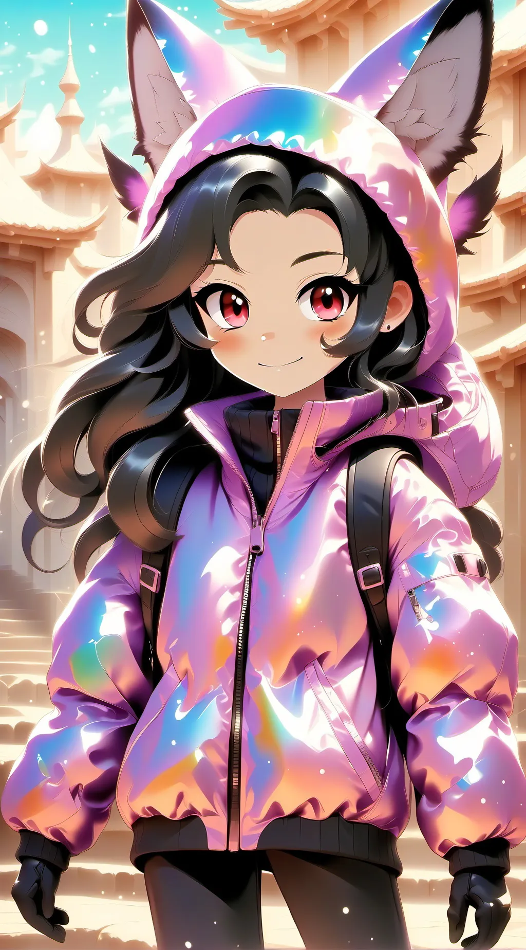 ai character: squid games  background