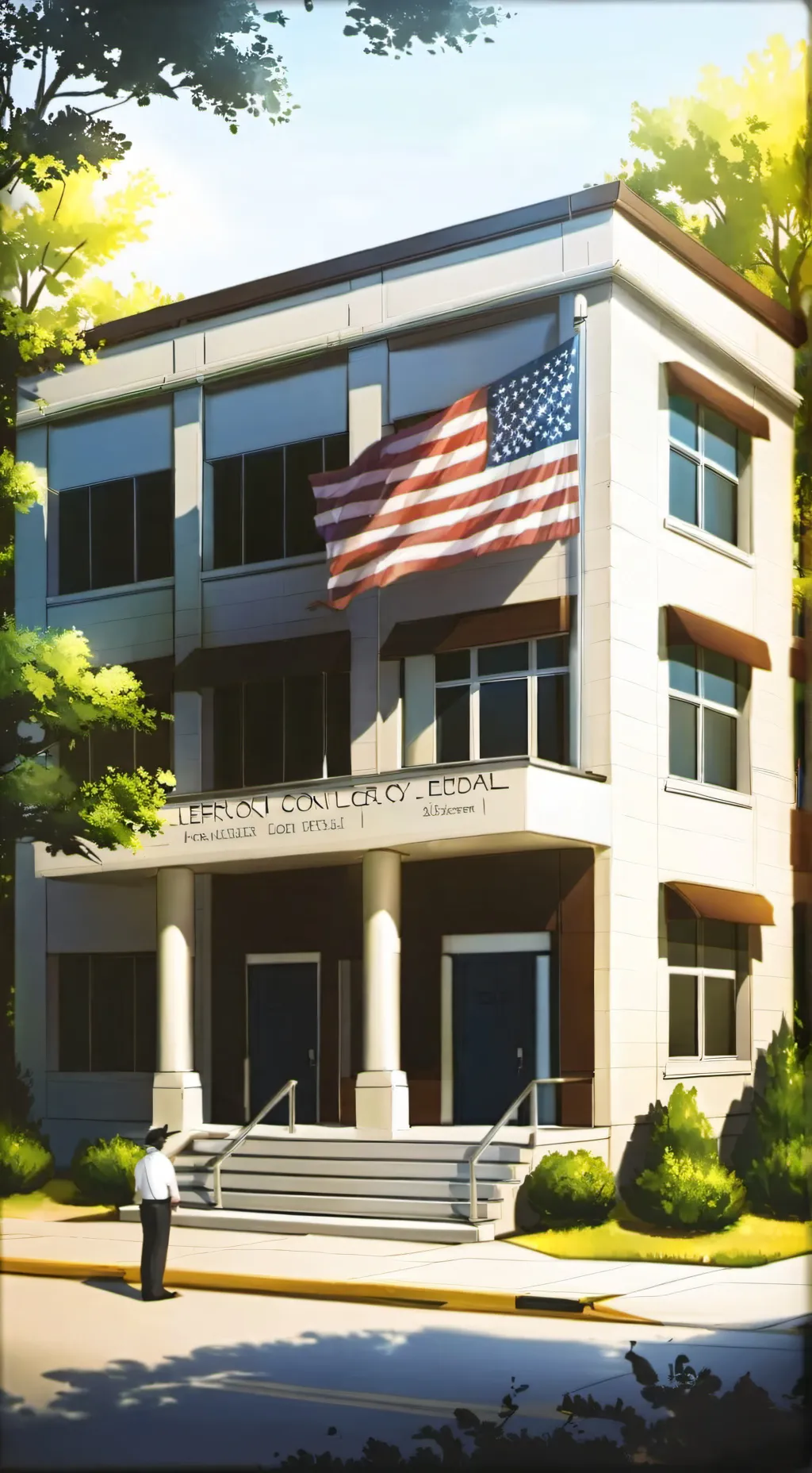 ai character: All girls school background