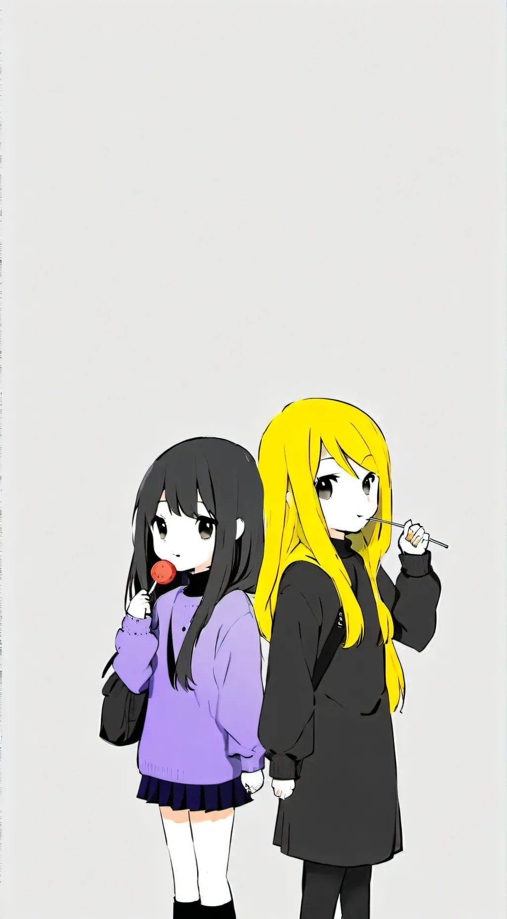 ai character: Dark and Rain. background