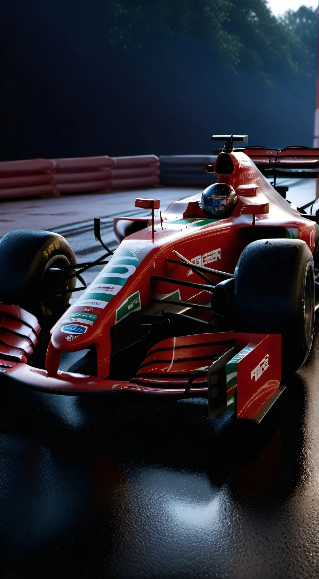 ai character: THE F1 CAR background