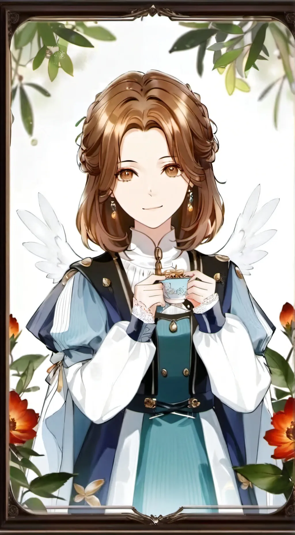 ai character: Rose 🌹  background