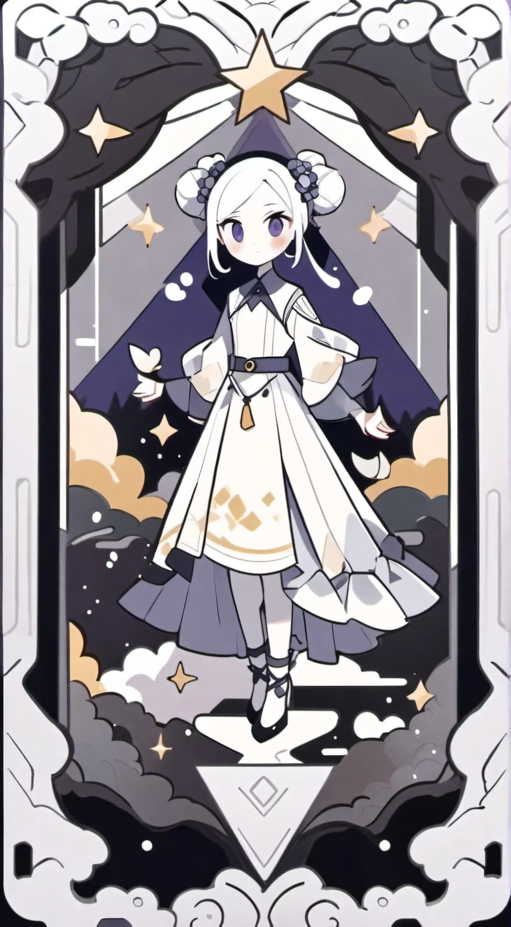 ai character: dandys world background