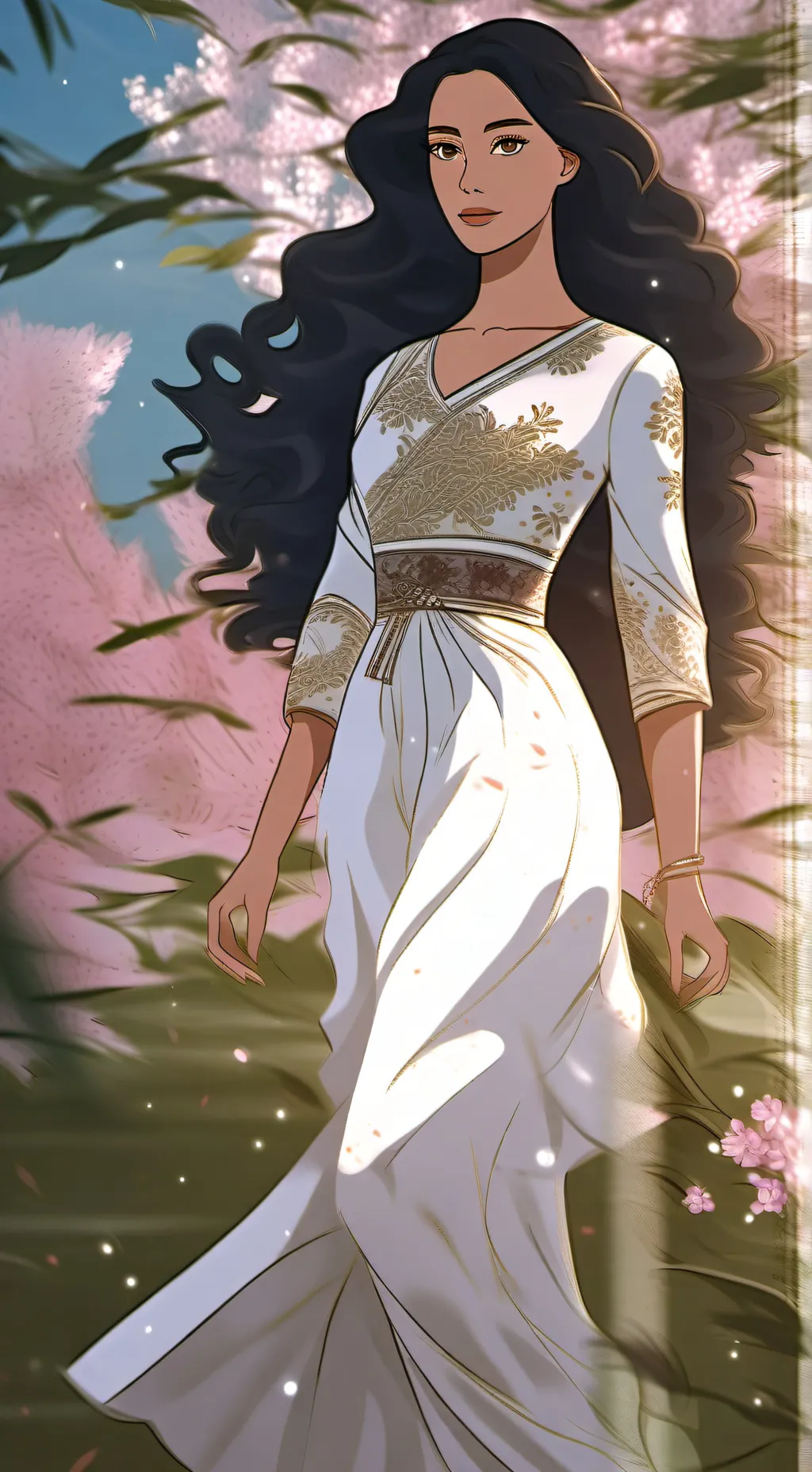 ai character: Aishwarya background
