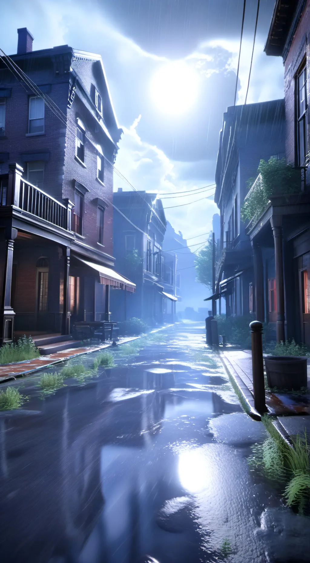 ai character: zombie apocalypse background