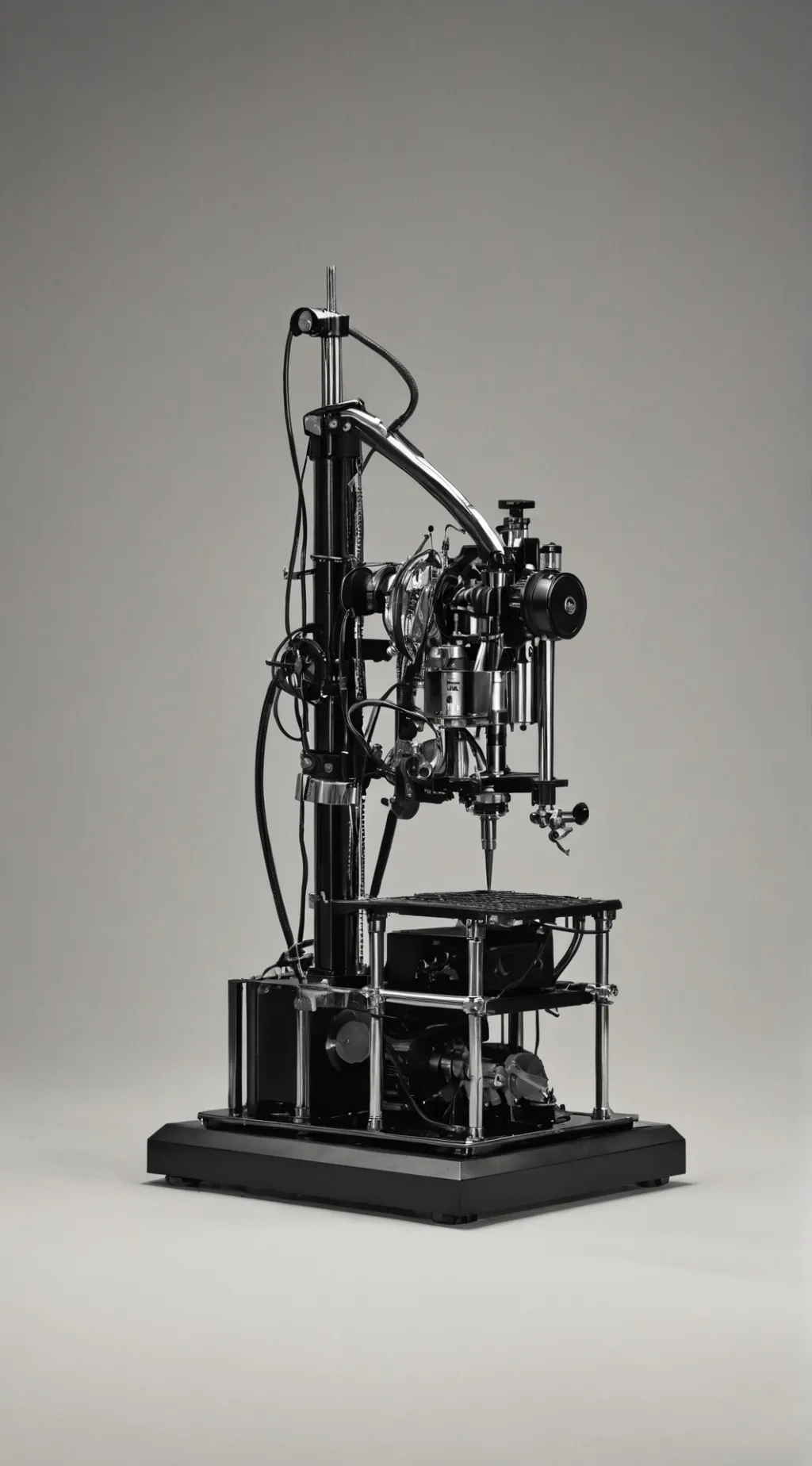 ai character: machine background