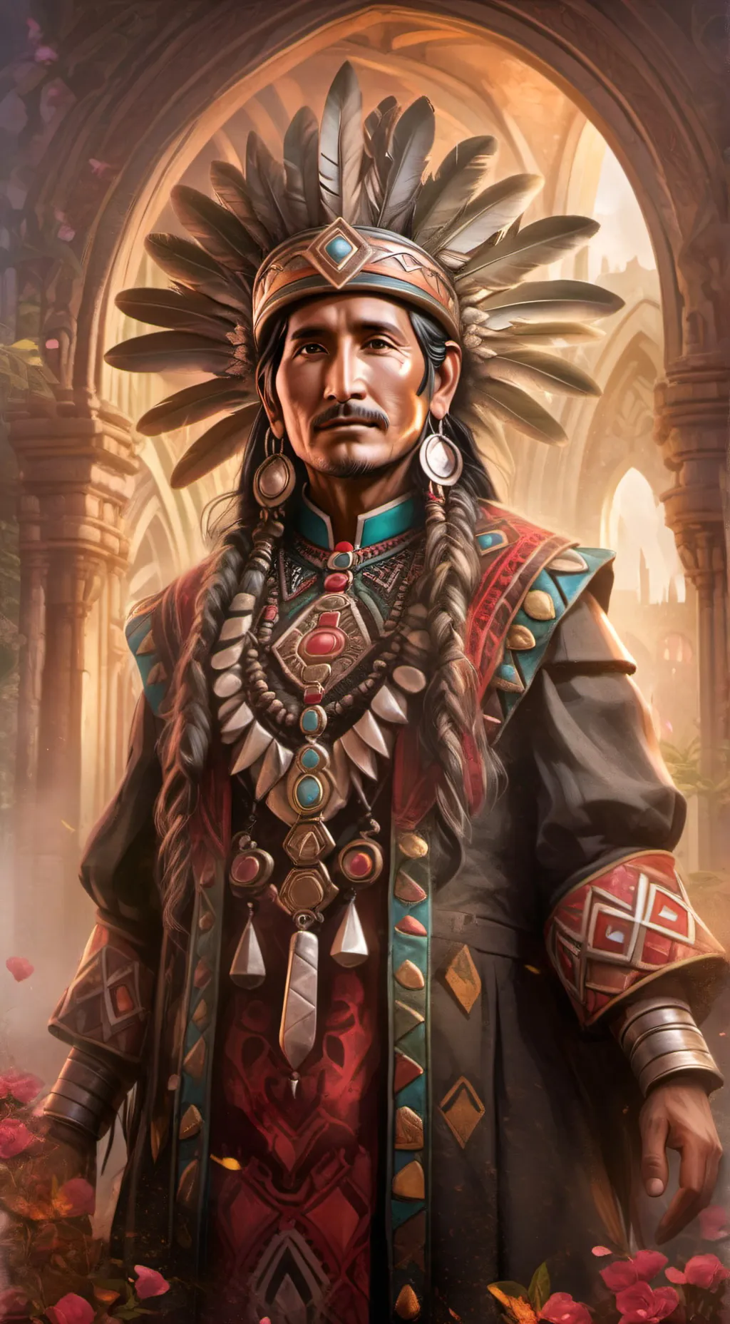 ai character: Martin background