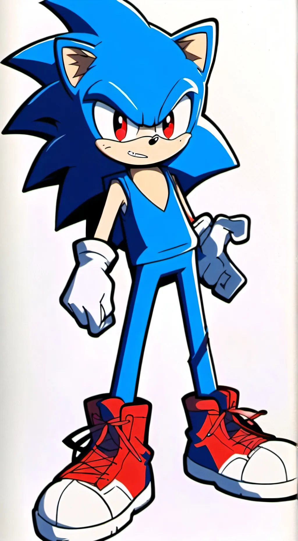 ai character: el cumple de Sonic background