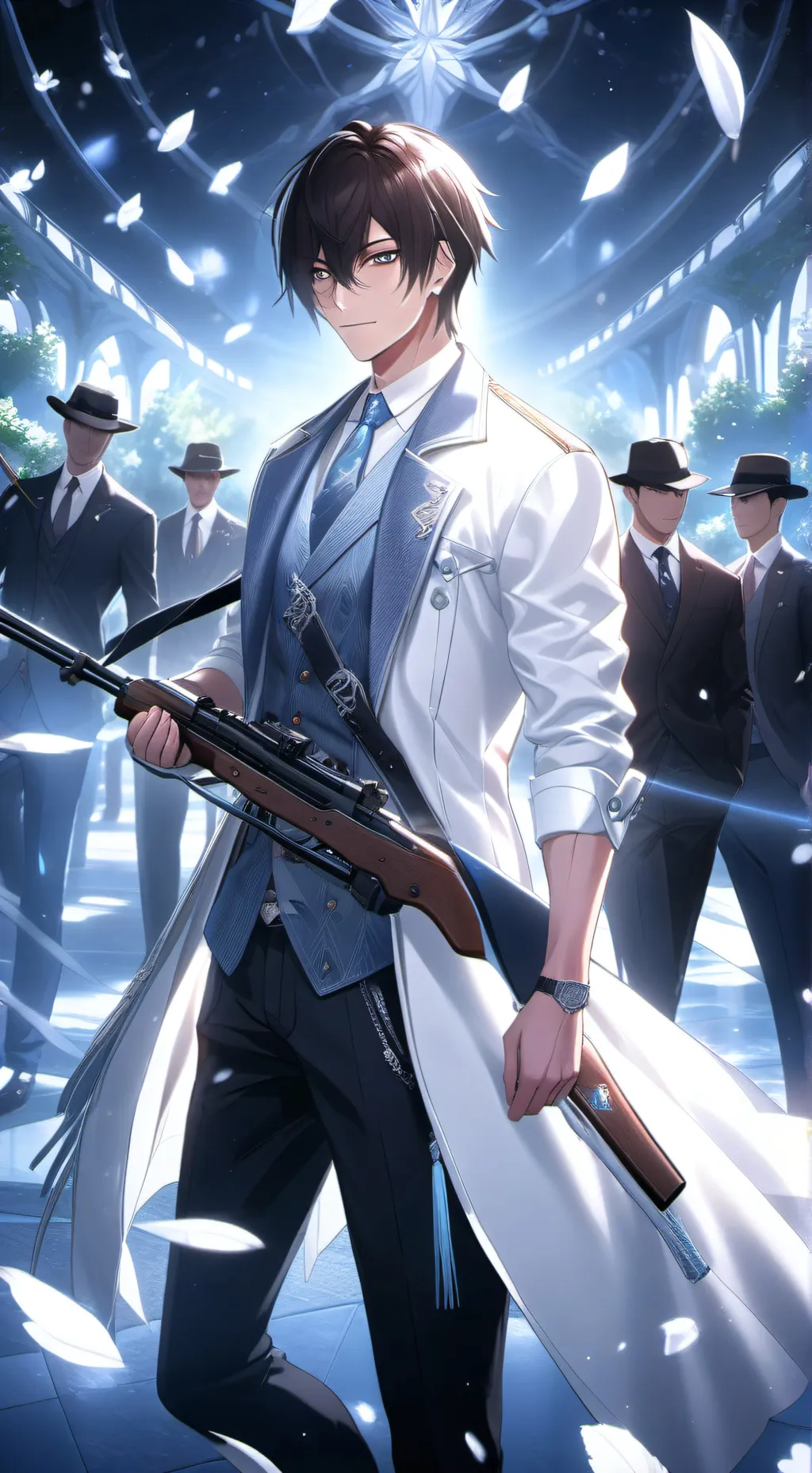 ai character: Andrés  background