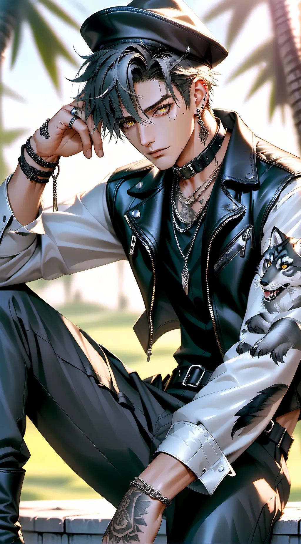 ai character: Nick background