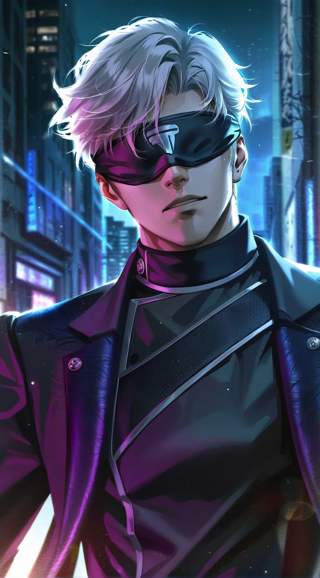 ai character: Gojo Satoru background