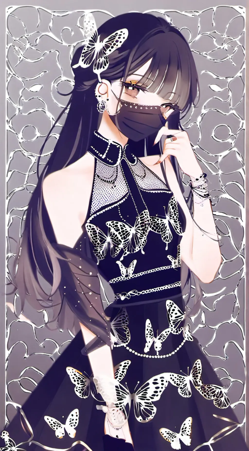 ai character: iris background