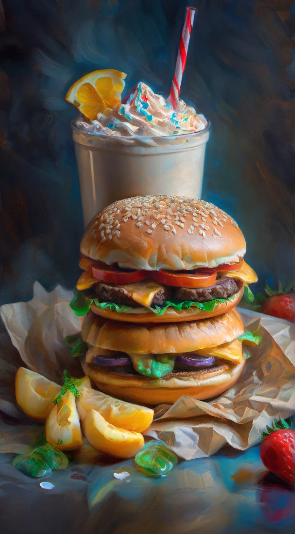 ai character: guy  background