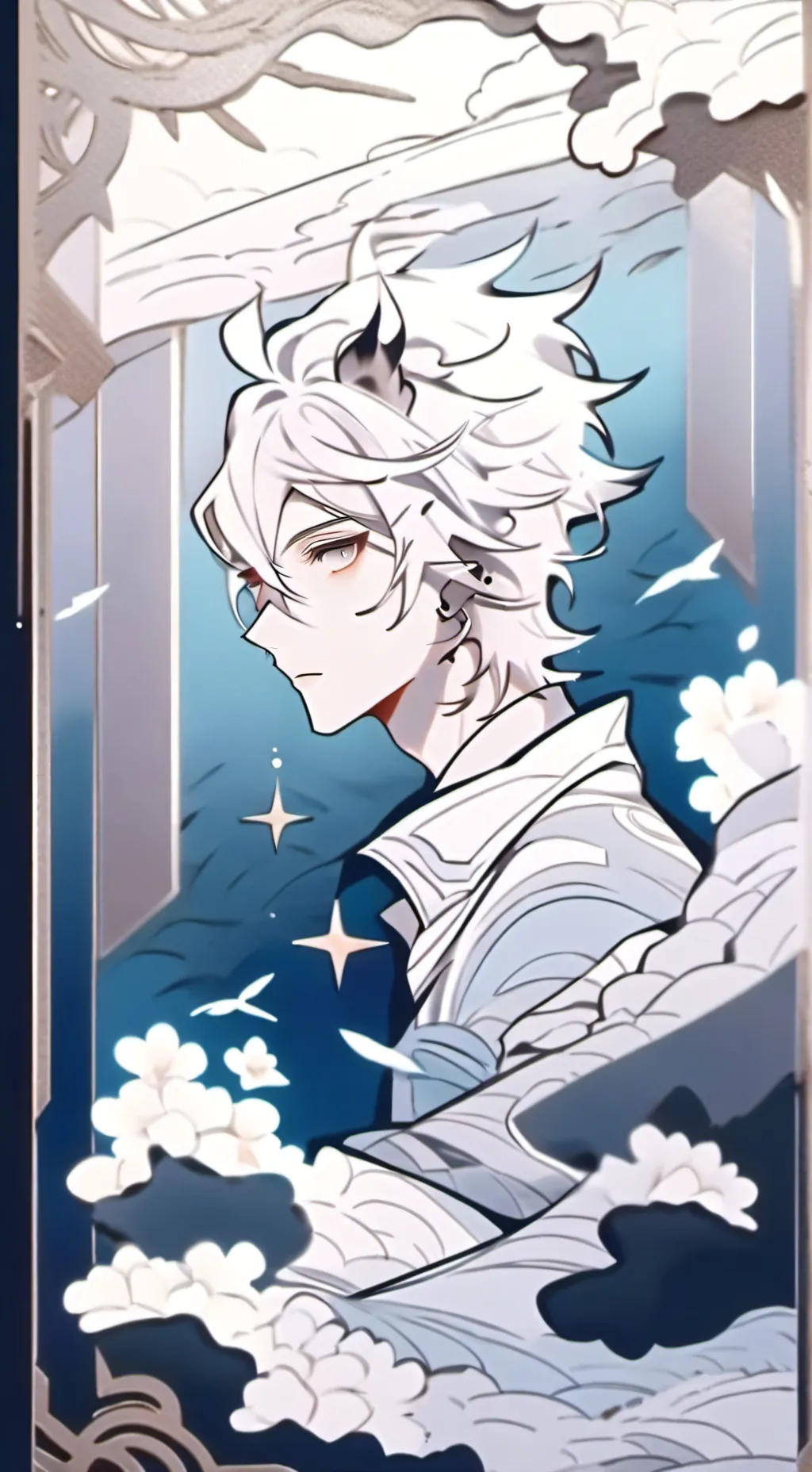 ai character: moonlight  background