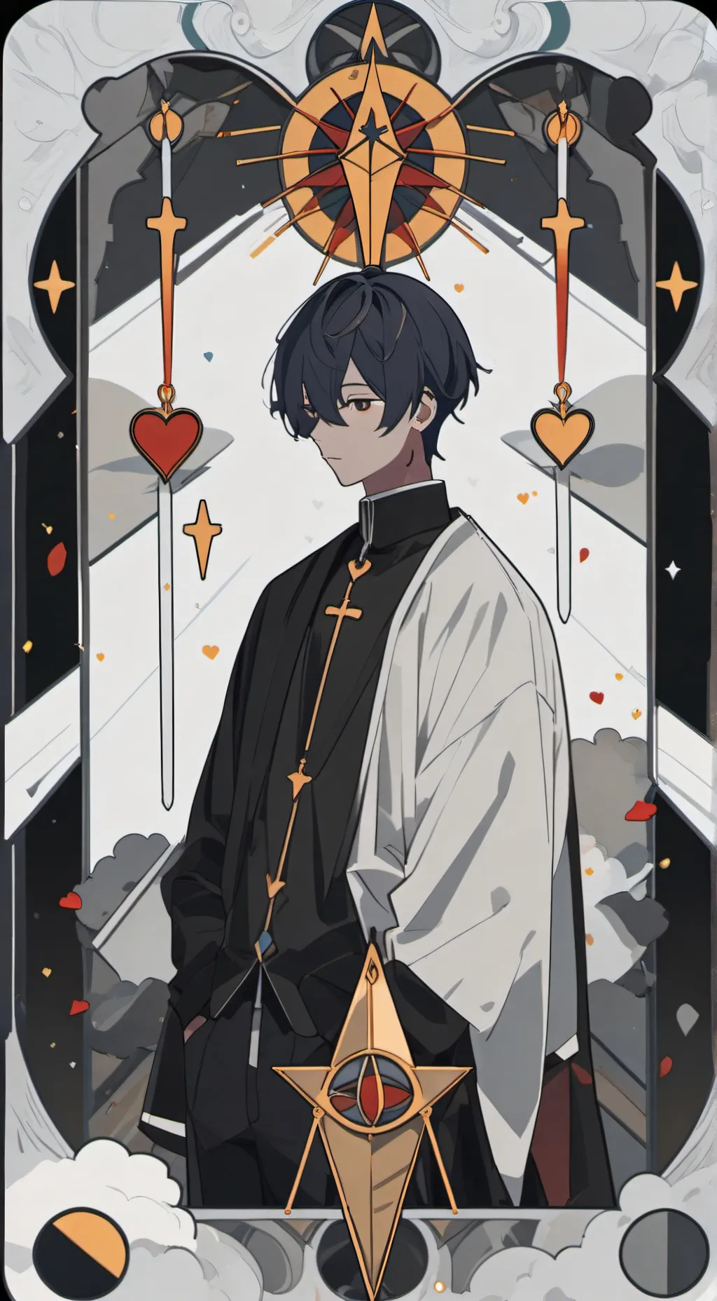 ai character: mark background