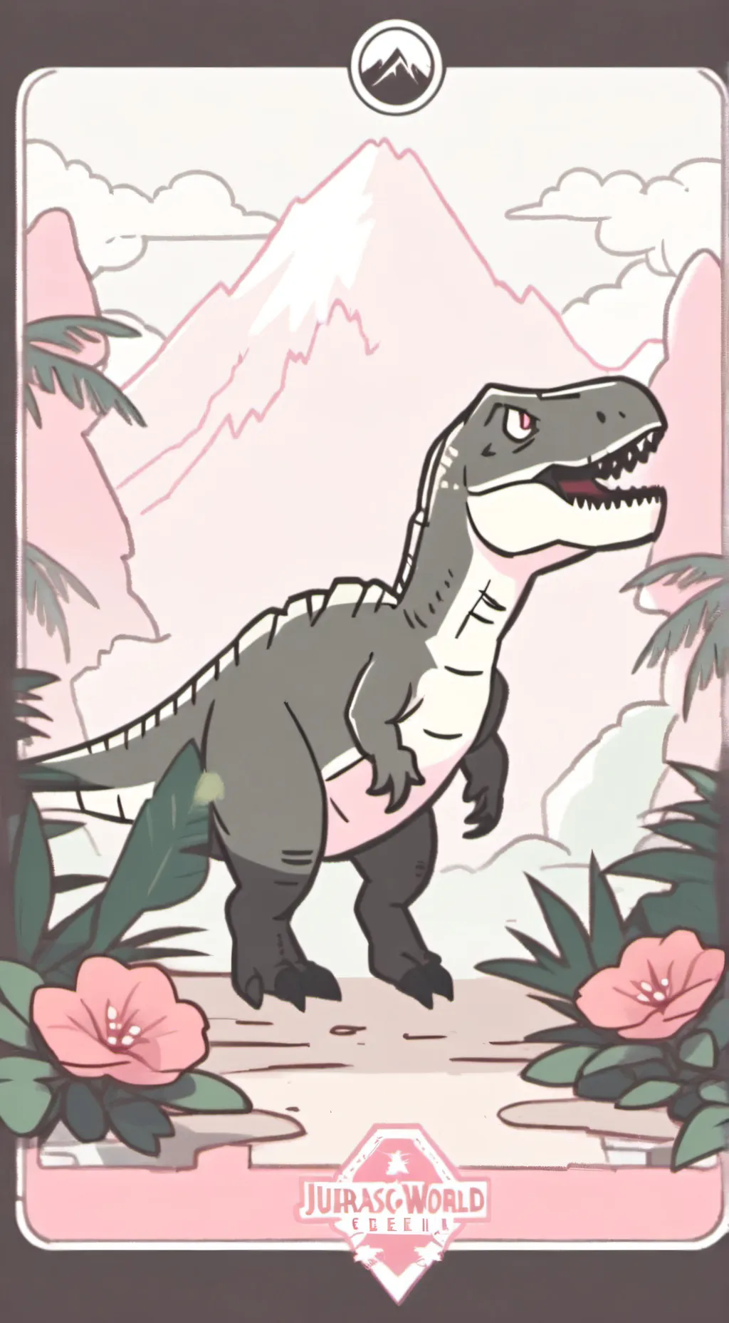 ai character: Camp Cretaceous background