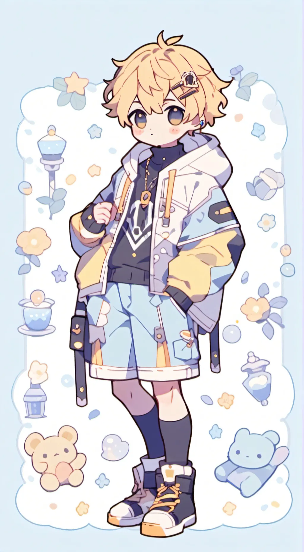 ai character: Zenitsu Agatsuma background