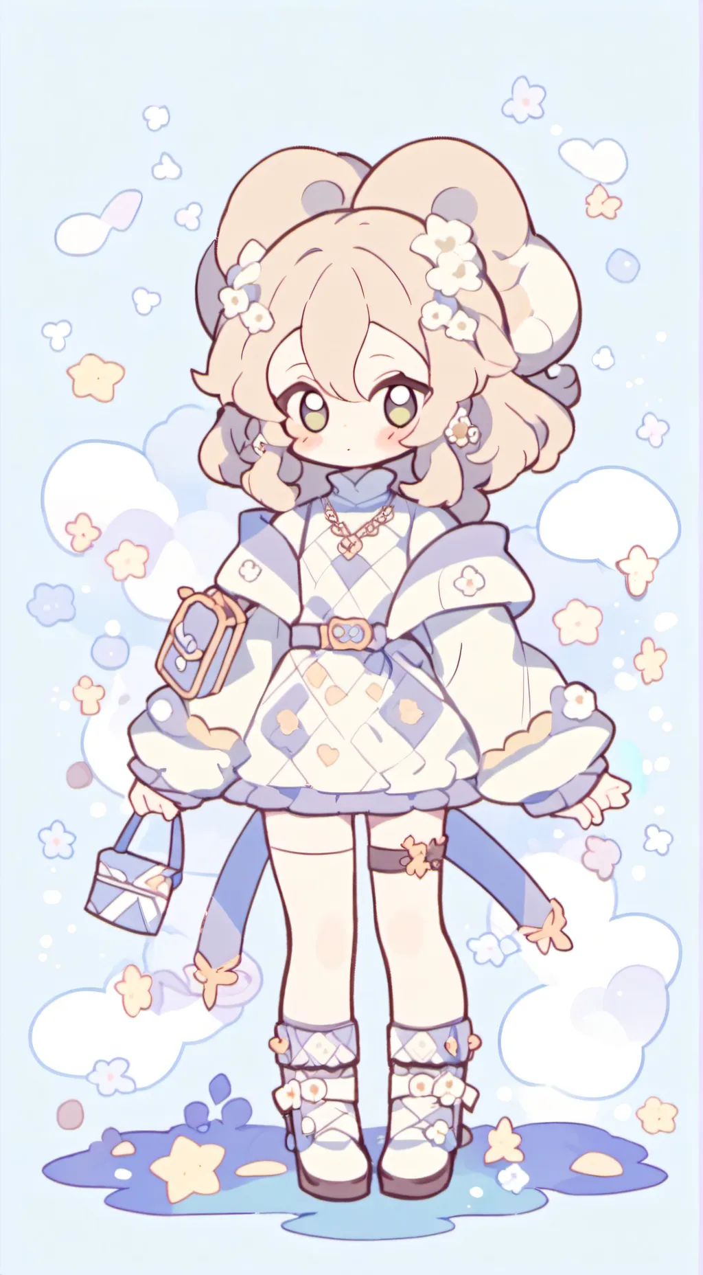 ai character: mga Mina 2 background