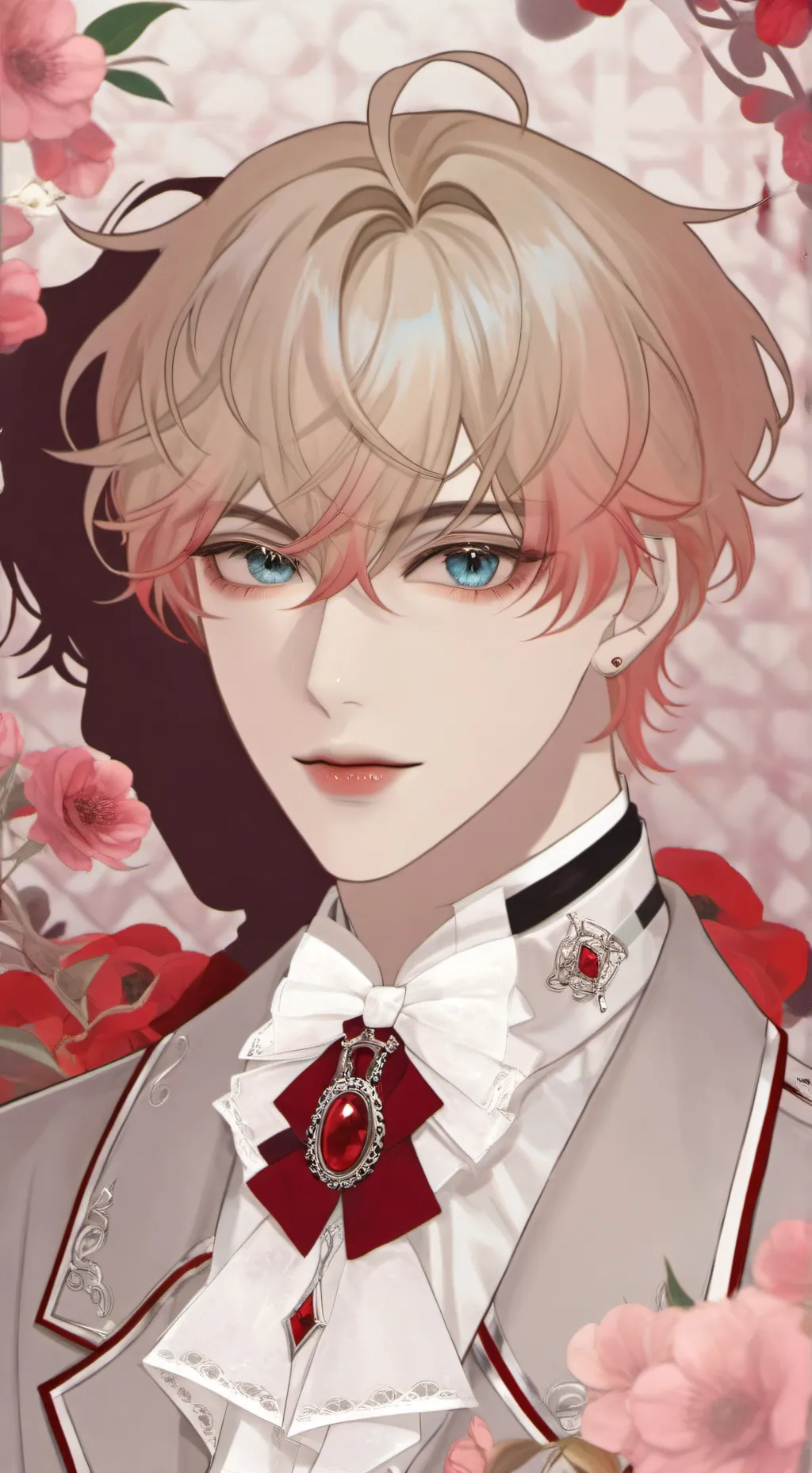 ai character: Léon  background