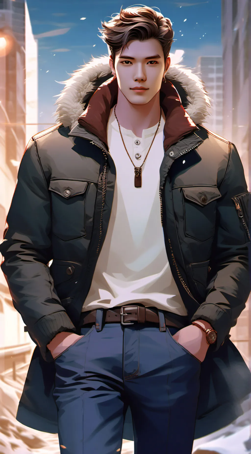 ai character: Nicolie background