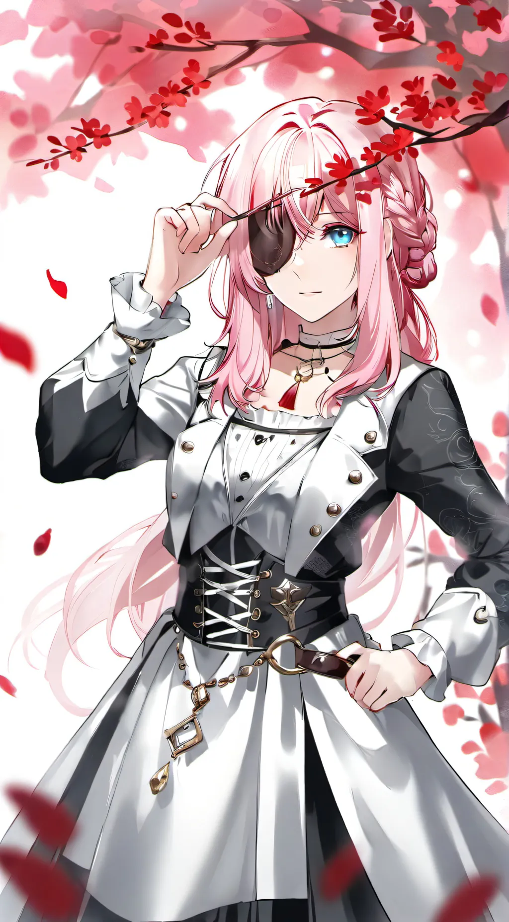 ai character: Malina chan background