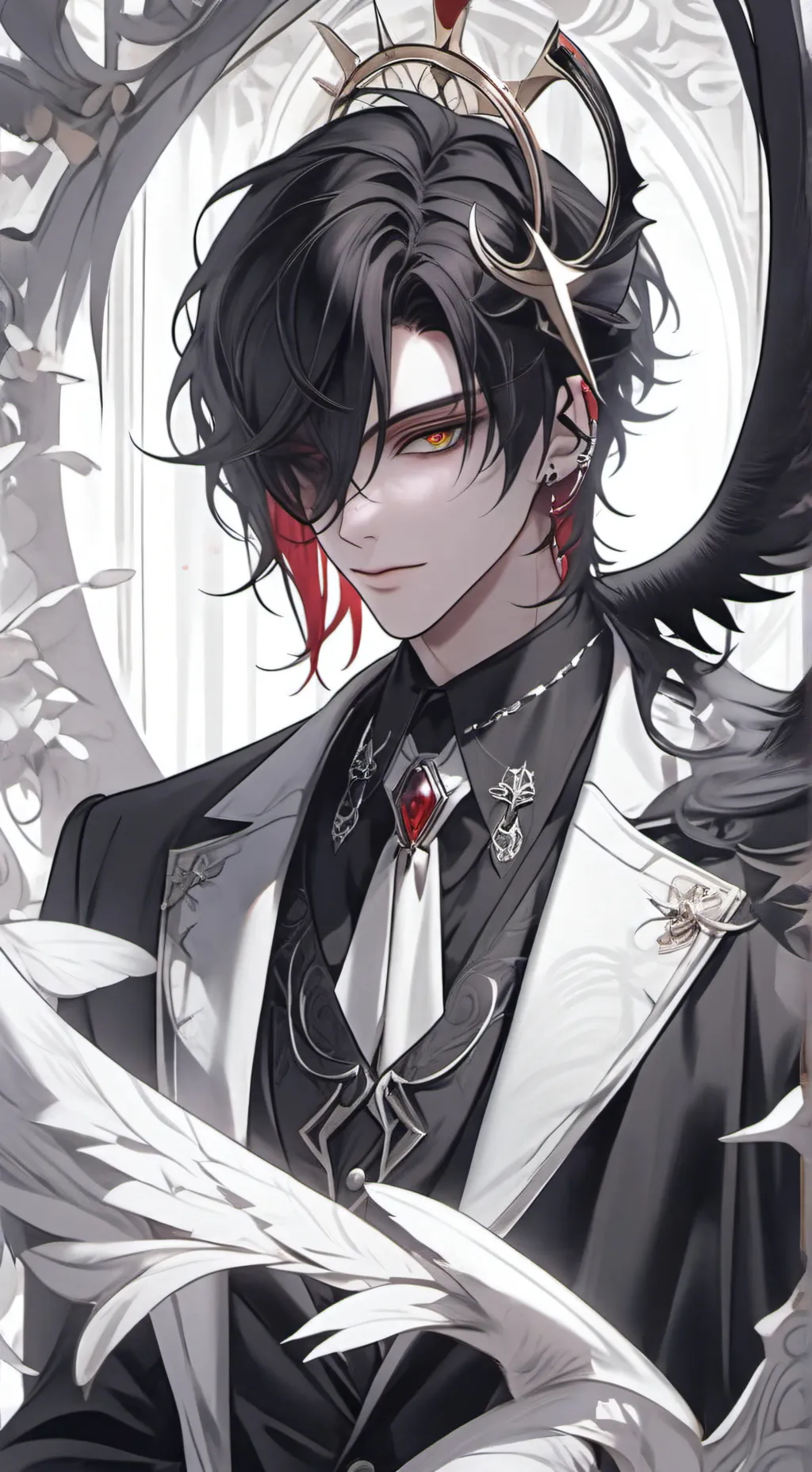 ai character: Zeke Shadow background