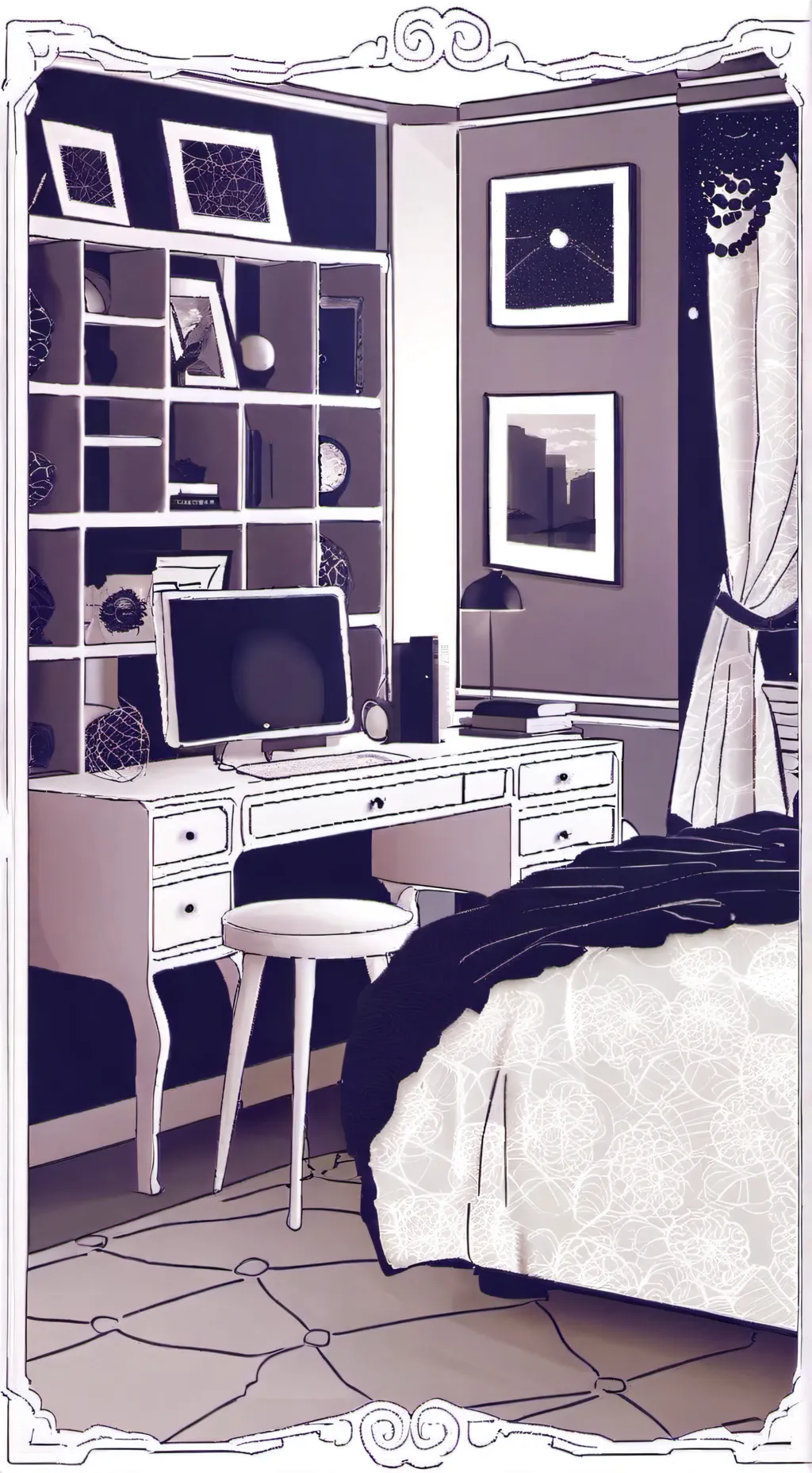 ai character: Cat hashira background