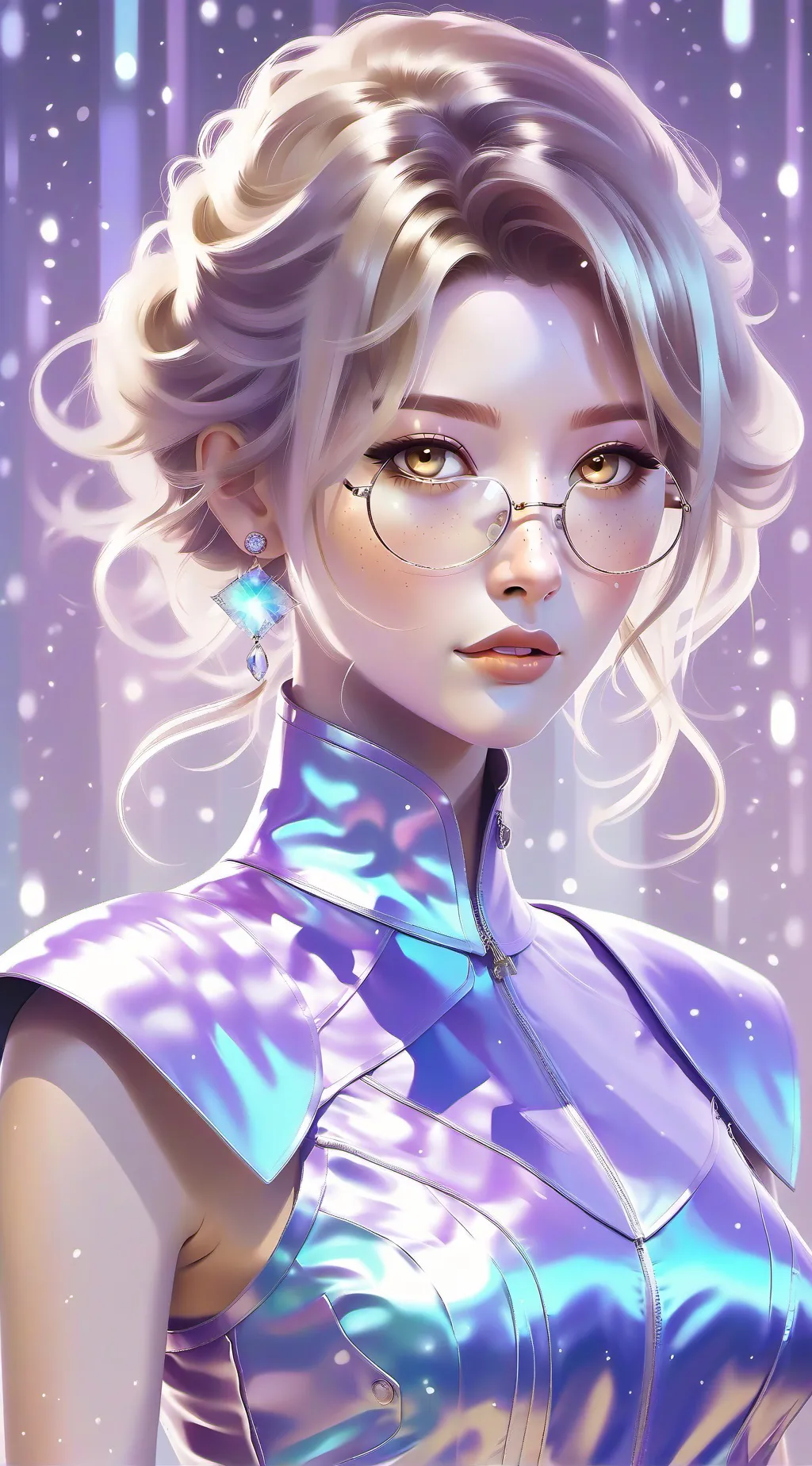 ai character: Rose background