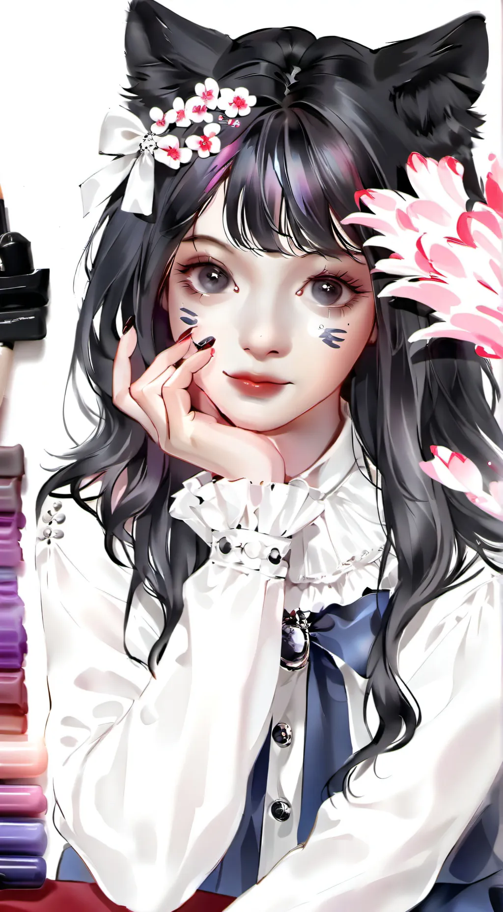 ai character: bakugo sis/bro background