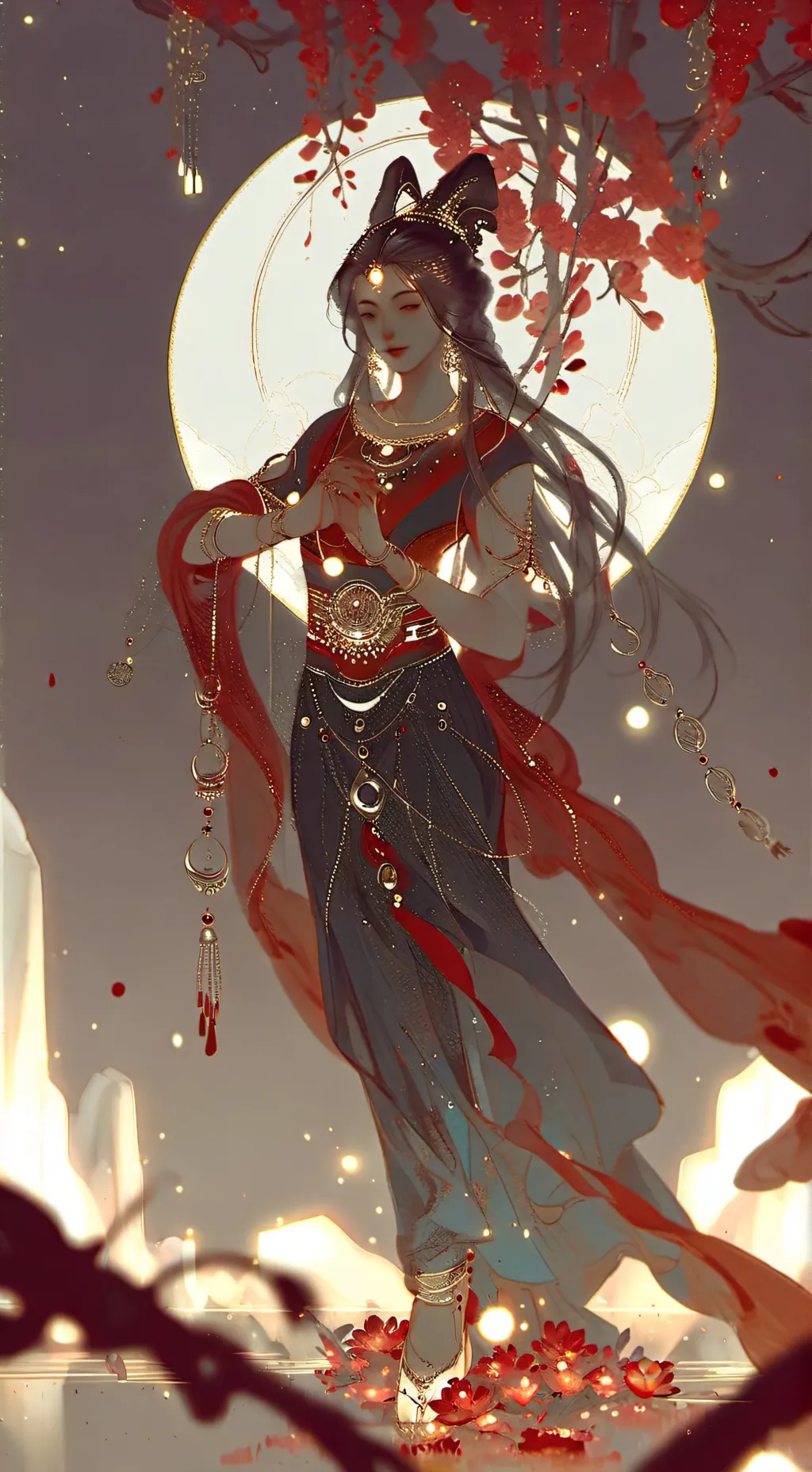 ai character: Diving clud background