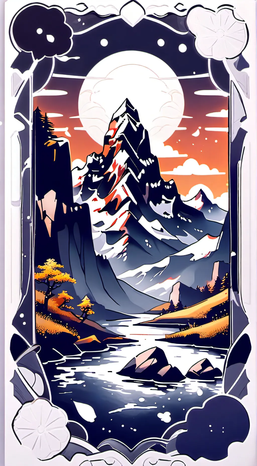 ai character: P x C x F(DW) background