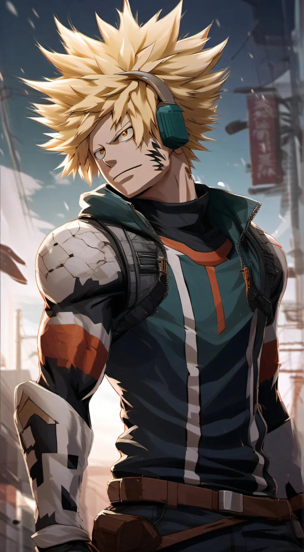 ai character: Shiggy background