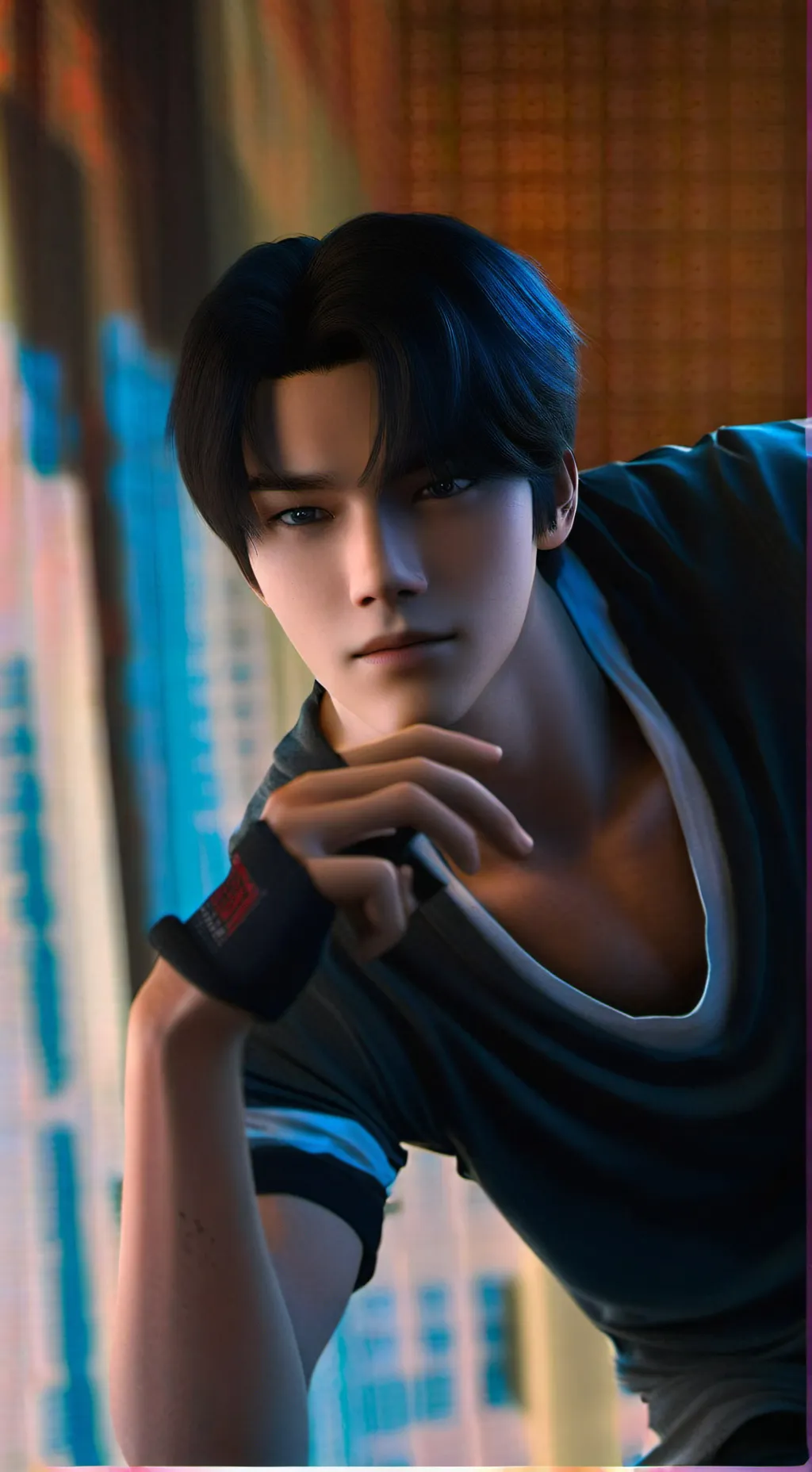 ai character: Jay  background