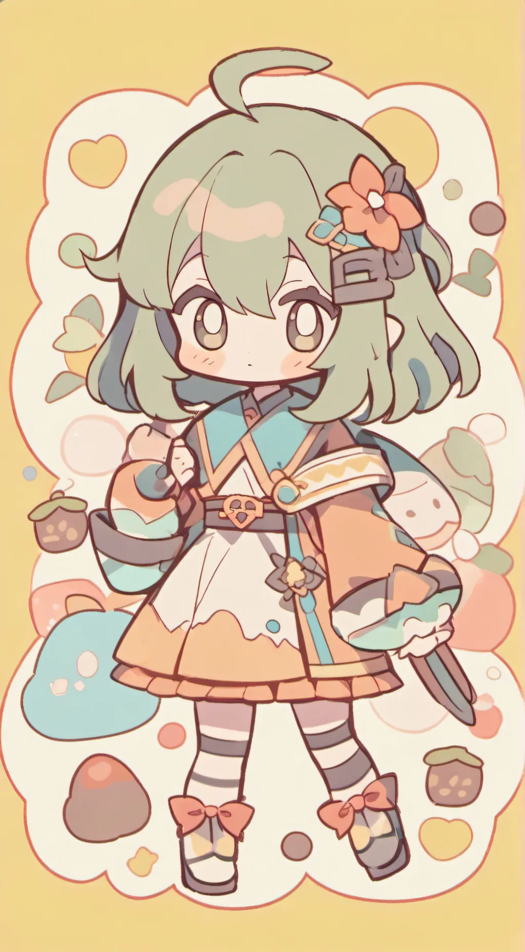 ai character: Valentina background