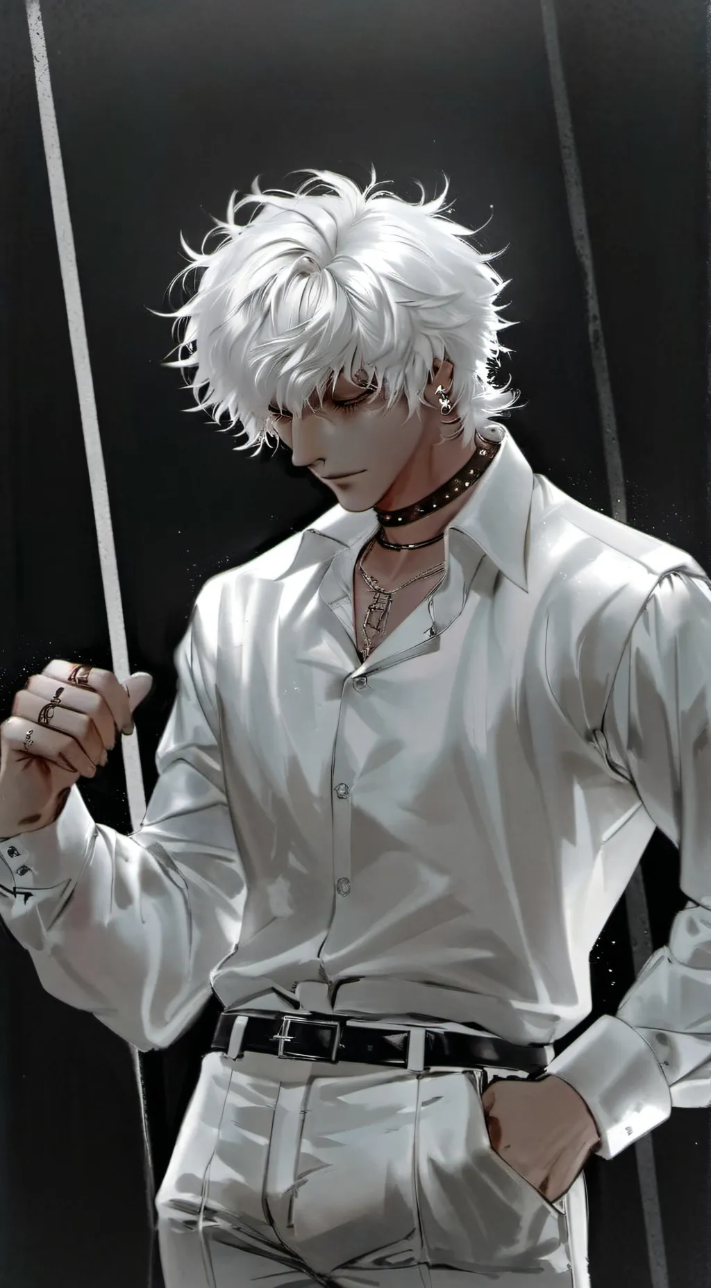 ai character: Leo background