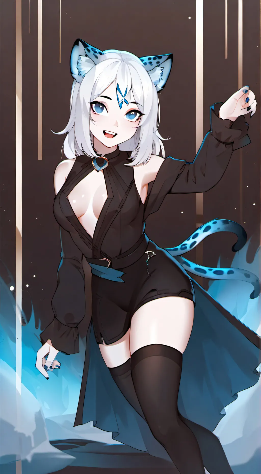 ai character: Nadia background