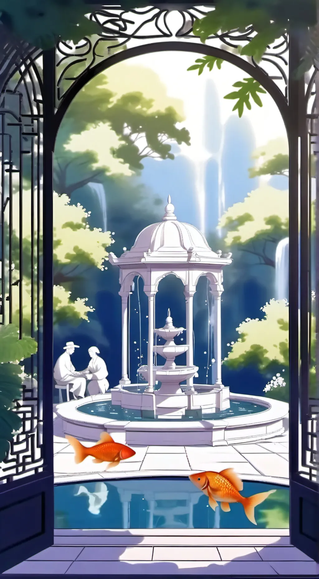 Talkie AI - Chat with chil outside lie