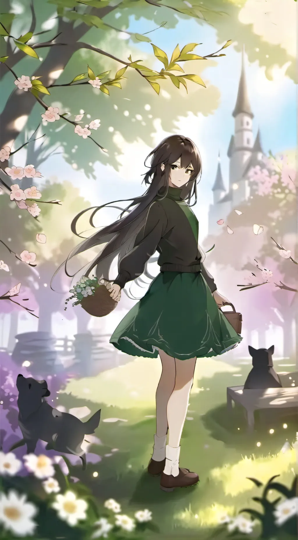 ai character: Himari Kahi  background