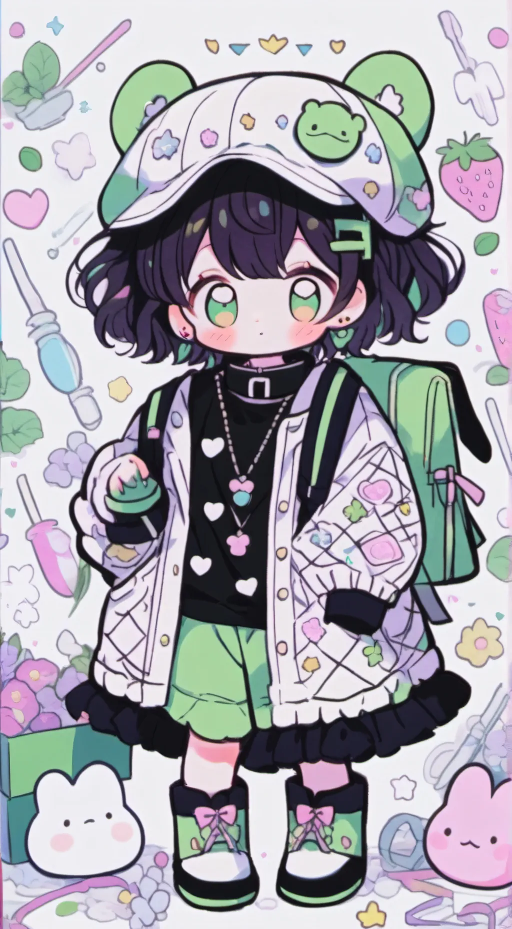 ai character: carolina background