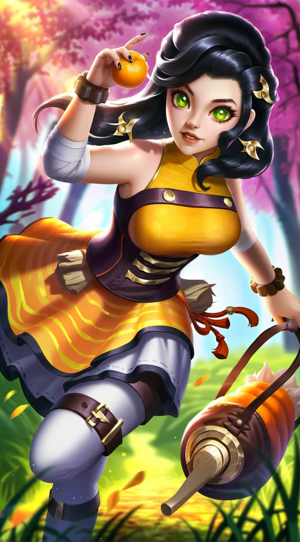 ai character: Valentine Game  background