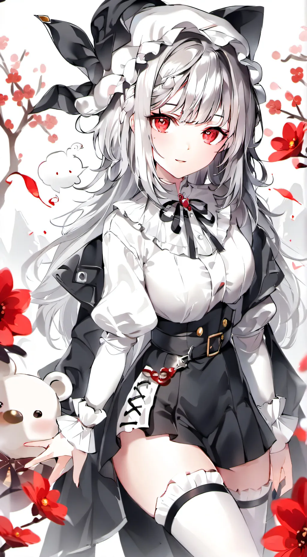 ai character: Ayame background